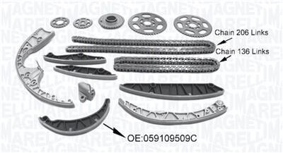 MAGNETI MARELLI 341500001590 Číslo výrobce: MCK1590.