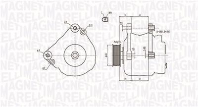 MAGNETI MARELLI 063731402010 Číslo výrobce: MQA1402. EAN: 8001063753515.