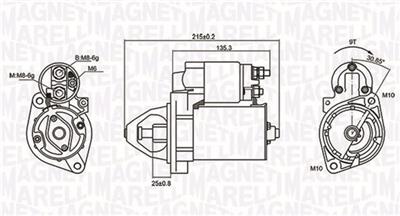 MAGNETI MARELLI 063721075010 Číslo výrobce: MQS1075. EAN: 8001063698861.