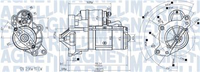 MAGNETI MARELLI 063721416010 Číslo výrobce: MQS1416. EAN: 8050947003093.