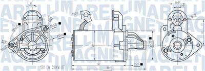 MAGNETI MARELLI 063721422010 Číslo výrobce: MQS1422. EAN: 8050947027334.