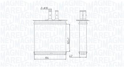 MAGNETI MARELLI 350218493000 Číslo výrobce: BR493. EAN: 8050947052930.