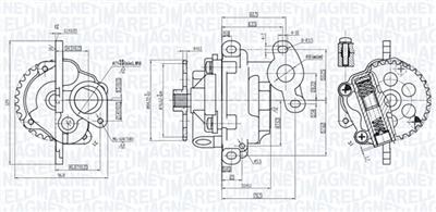 MAGNETI MARELLI 351516000011 Číslo výrobce: OP0011. EAN: 8050947050370.