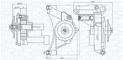 MAGNETI MARELLI 351516000014 Číslo výrobce: OP0014. EAN: 8050947213713.