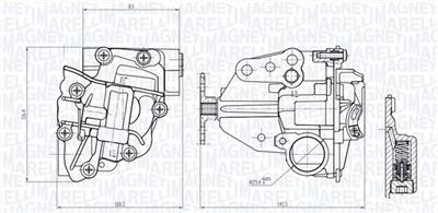 MAGNETI MARELLI 351516000019 Číslo výrobce: OP0019. EAN: 8050947158922.