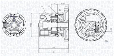 MAGNETI MARELLI 351516000039 Číslo výrobce: OP0039. EAN: 8050947105995.