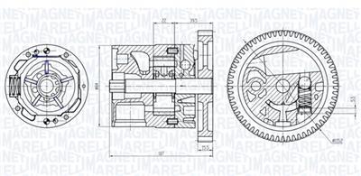 MAGNETI MARELLI 351516000040 Číslo výrobce: OP0040. EAN: 8050947106954.