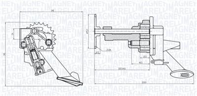 MAGNETI MARELLI 351516000044 Číslo výrobce: OP0044. EAN: 8050947158953.