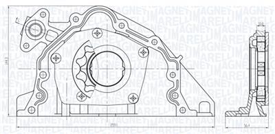 MAGNETI MARELLI 351516000067 Číslo výrobce: OP0067. EAN: 8050947107289.