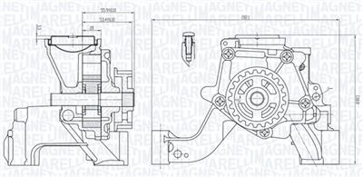 MAGNETI MARELLI 351516000081 Číslo výrobce: OP0081. EAN: 8050947050400.