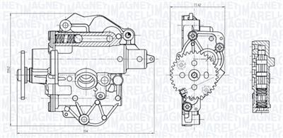 MAGNETI MARELLI 351516000085 Číslo výrobce: OP0085. EAN: 8050947050059.