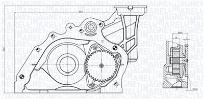 MAGNETI MARELLI 351516000095 Číslo výrobce: OP0095. EAN: 8050947074147.