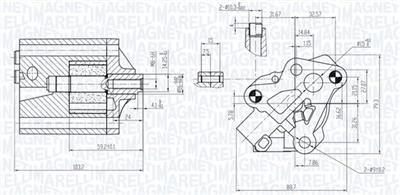 MAGNETI MARELLI 351516000133 Číslo výrobce: OP0133. EAN: 8050947170764.