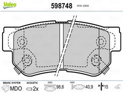 VALEO 598748