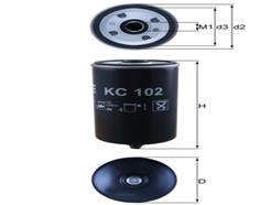 MAHLE ORIGINAL KC 102