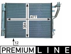 MAHLE ORIGINAL AC 709 000P