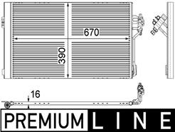 MAHLE ORIGINAL AC 762 000P