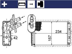 MAHLE ORIGINAL AH 164 000S