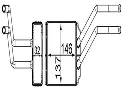 MAHLE ORIGINAL AH 226 000S