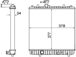 MAHLE ORIGINAL CR 1495 001S