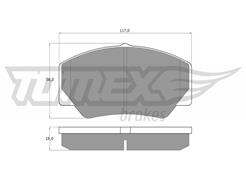 TOMEX Brakes TX 10-30
