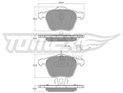 TOMEX Brakes TX 12-56
