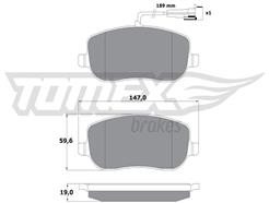 TOMEX Brakes TX 13-341