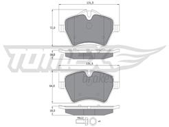TOMEX Brakes TX 16-04