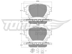 TOMEX Brakes TX 19-81