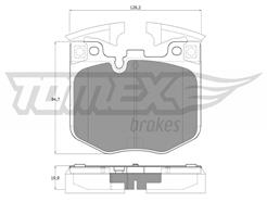 TOMEX Brakes TX 19-86