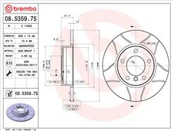 BREMBO 08.5359.75