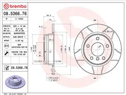 BREMBO 08.5366.76
