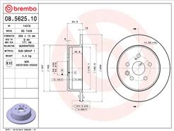 BREMBO 08.5625.10