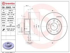 BREMBO 08.5905.14