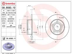 BREMBO 08.9083.11