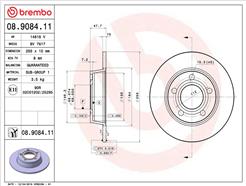 BREMBO 08.9084.11