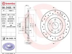 BREMBO 08.C425.1X