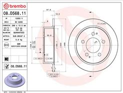 BREMBO 08.D568.11