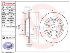 BREMBO 08.N257.21