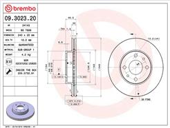 BREMBO 09.3023.20