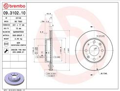 BREMBO 09.3102.10