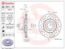 BREMBO 09.7011.1X