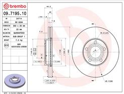 BREMBO 09.7195.10