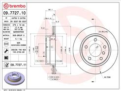 BREMBO 09.7727.11