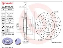 BREMBO 09.8004.4X