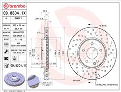 BREMBO 09.8304.1X