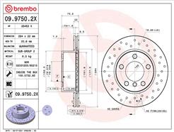 BREMBO 09.9750.2X