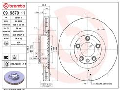 BREMBO 09.9870.11