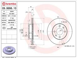 BREMBO 09.9998.10