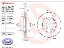 BREMBO 09.A148.11